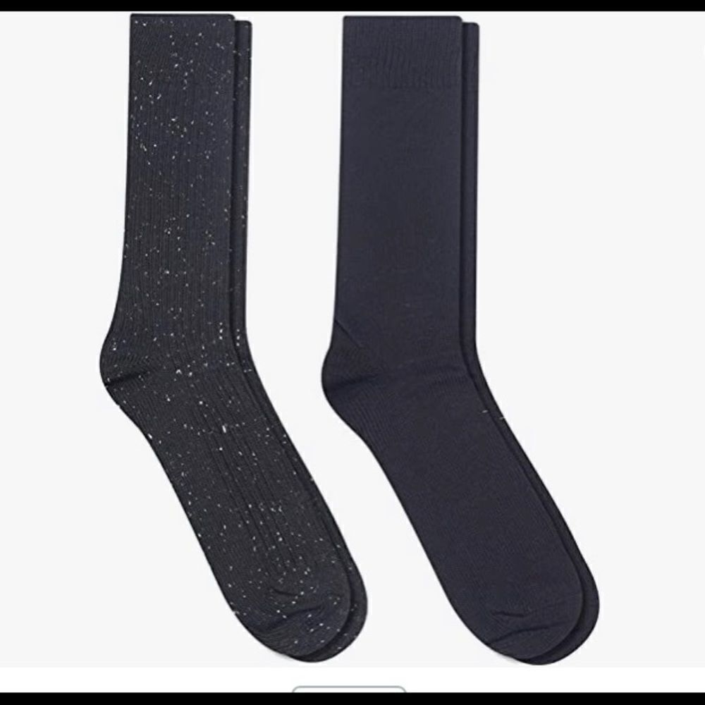 ‎Frye Men's 2-Pack Tweed Ribbed Boot Socks - Picture 2 of 8